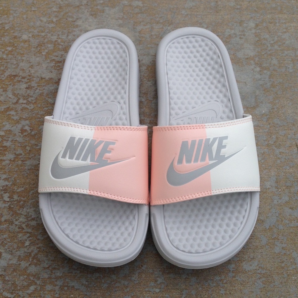 WMNS NIKE SCARFACE BENASSI SLIDES JUST DO IT PINK